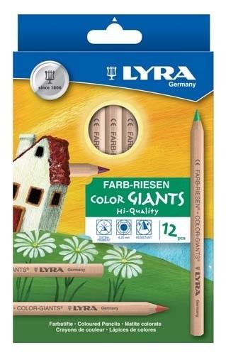 Colour Giants, 12 Pack With Gold And Silver - Lyra - Little Snail