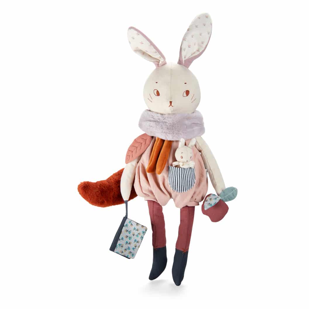 Apres la Pluie large activity rabbit - Moulin Roty - Little Snail